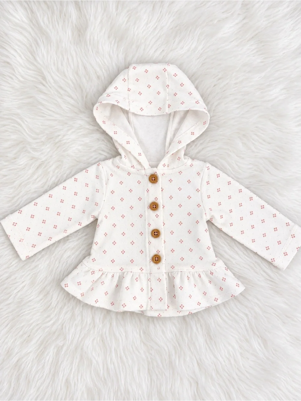 Carter’s Newborn Floral Hooded Jacket